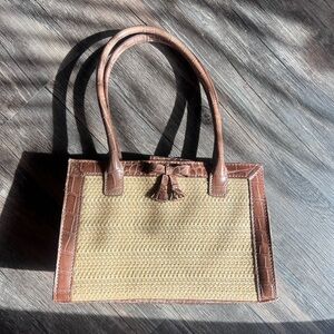 Brown and Tan Bag